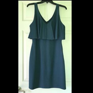 Blue Green Tight-fit Women’s Dress